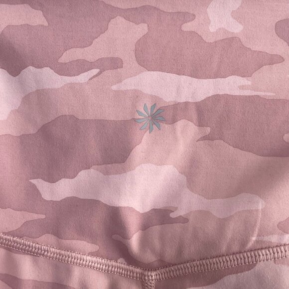 Athleta Elation 7/8 Tight | Size 3X | Orchid Pink Camo Size 3X - Picture 6 of 9